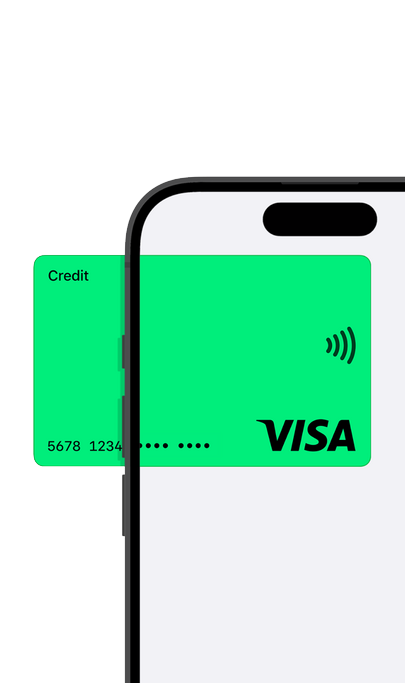 Credit card being added to phone